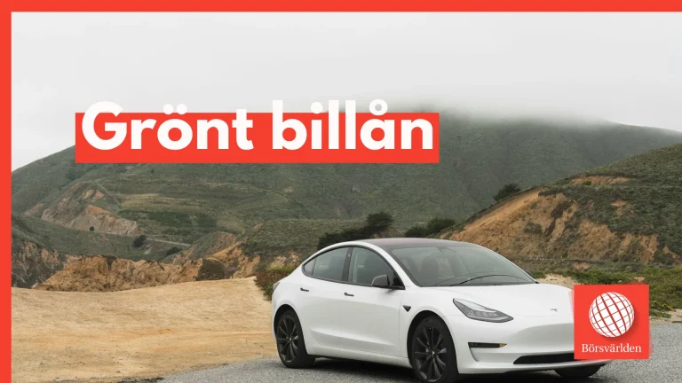 Grönt billån